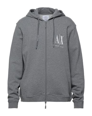 Man Sweatshirt Grey Size XS Cotton, Elastane