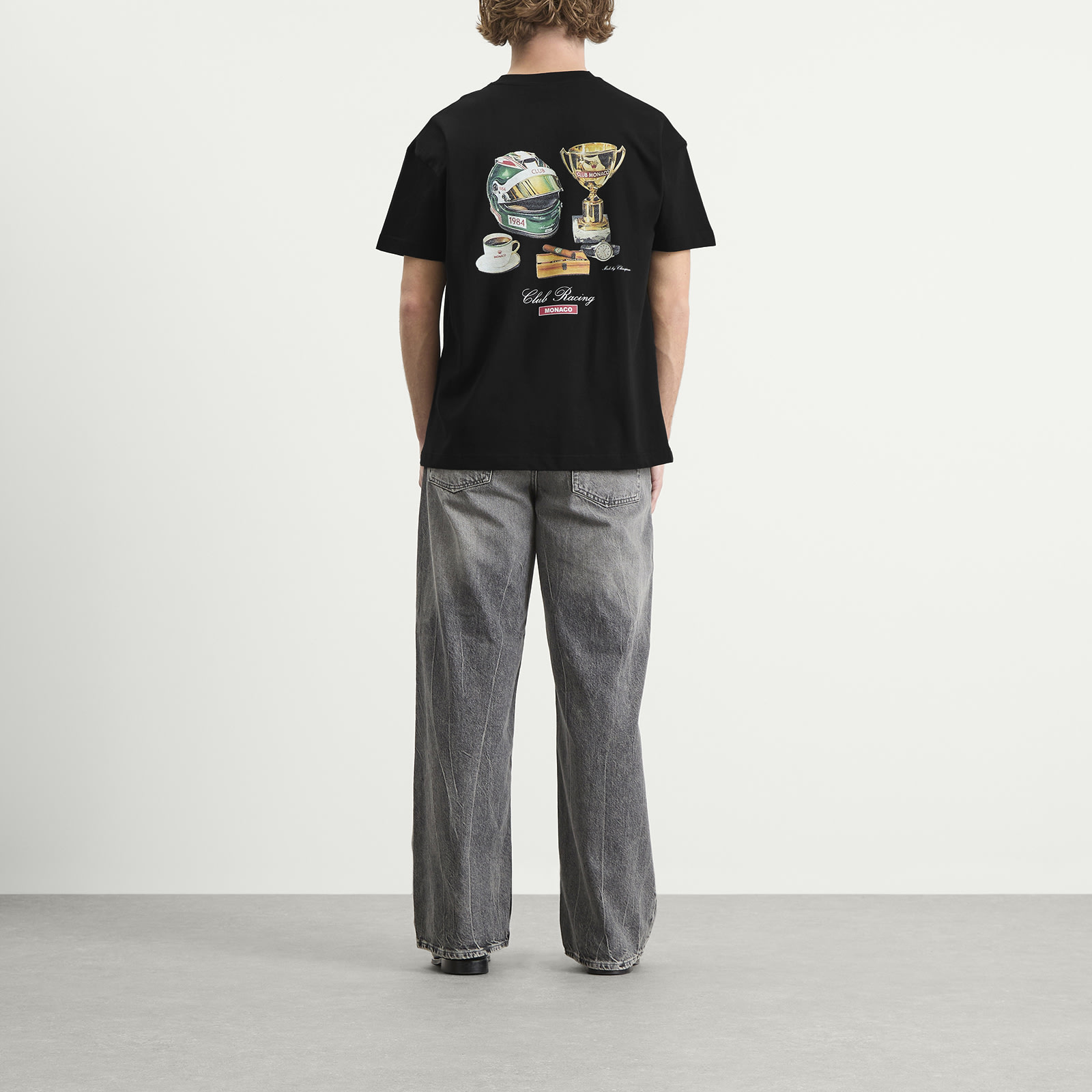 Men's Club Racing T-Shirt Black