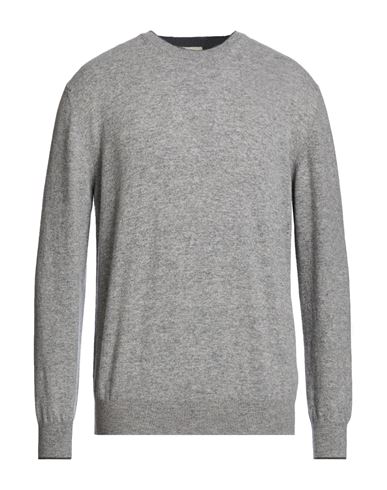 Man Sweater Grey Size L Virgin Wool