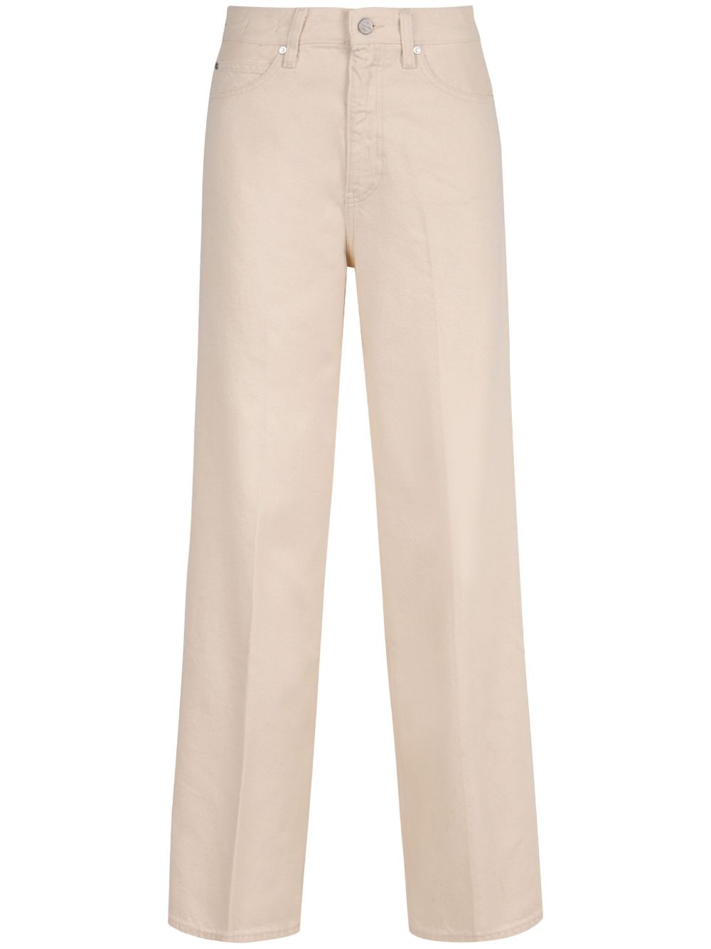 Calvin Klein appliqué wide-leg jeans - Neutrals