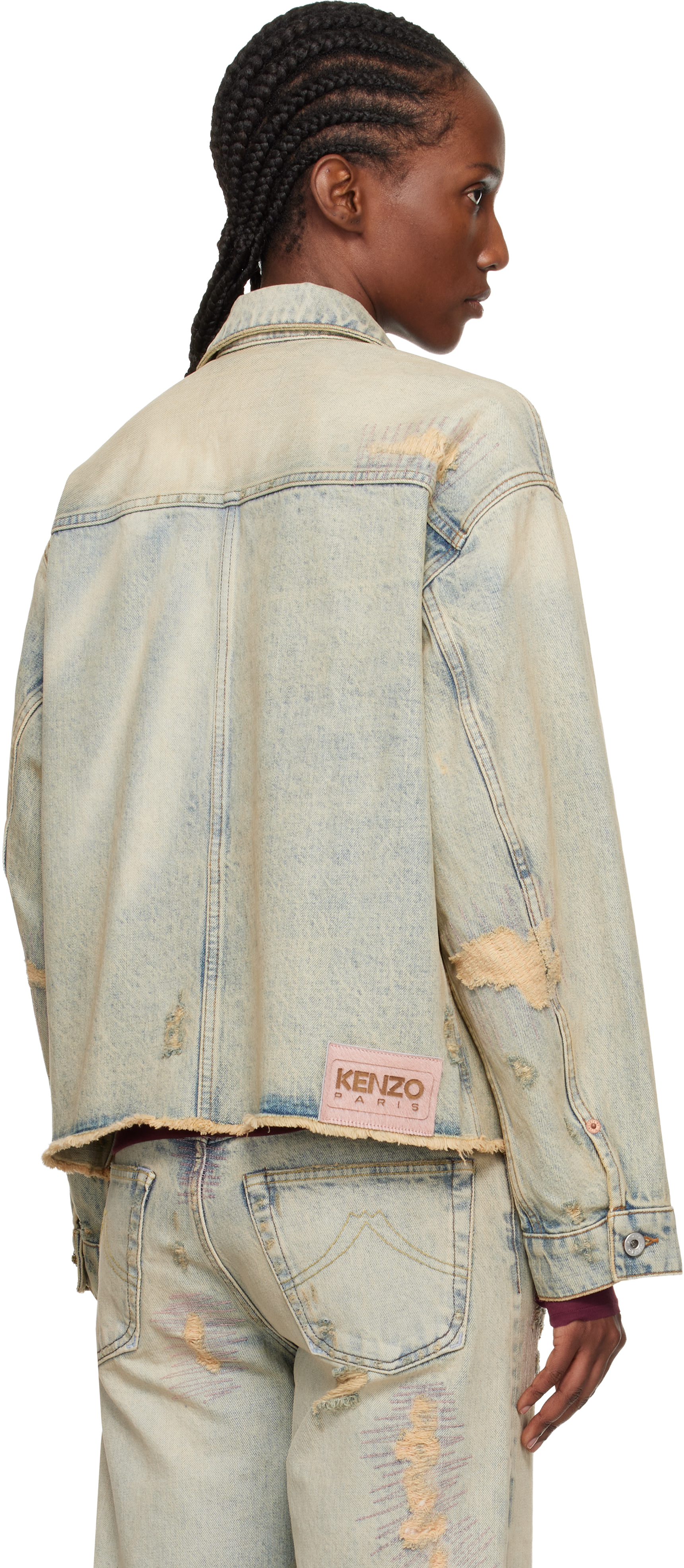 Blue Paris Denim Trucker Jacket
