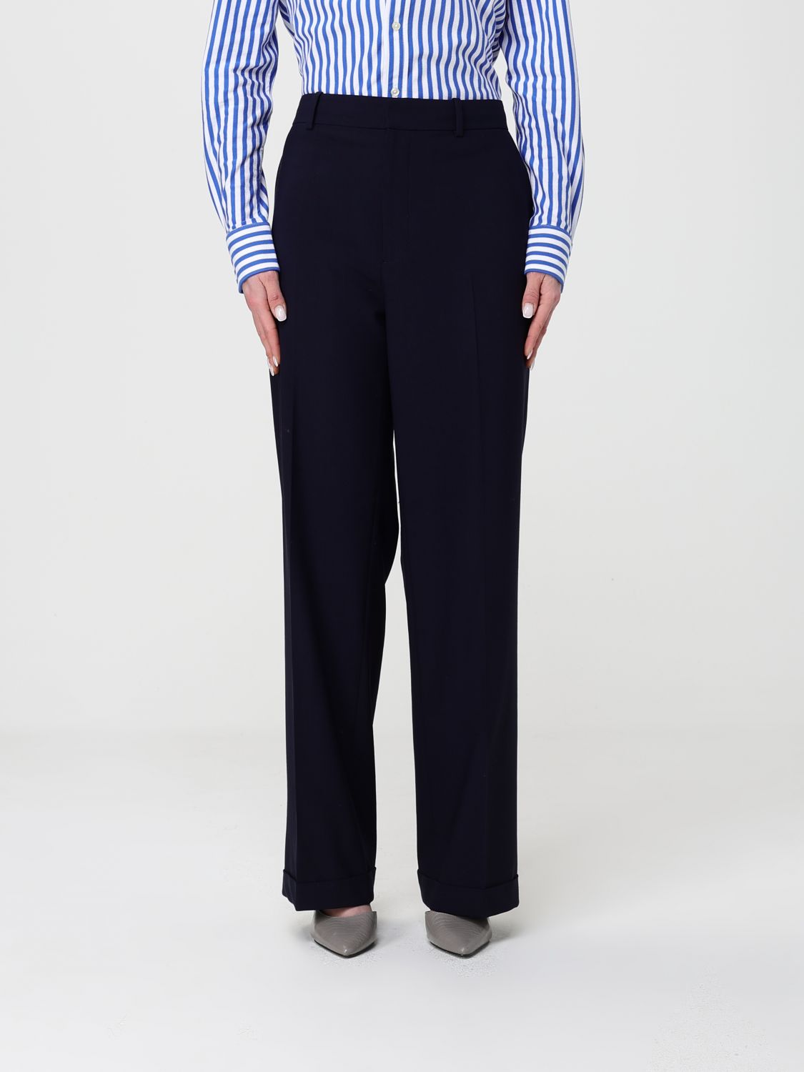 Pants Woman color Blue