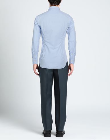 Tintoria Mattei 954 Man Shirt Light blue Size 15 ¾ Cotton