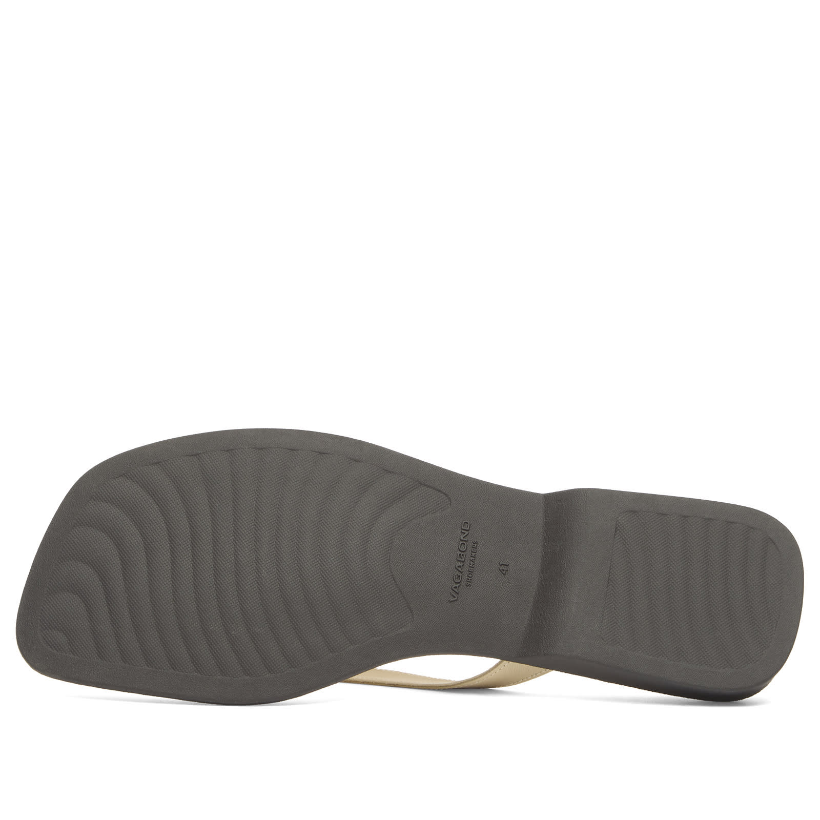 Women's Izzy Leather Flip Flops in Off White