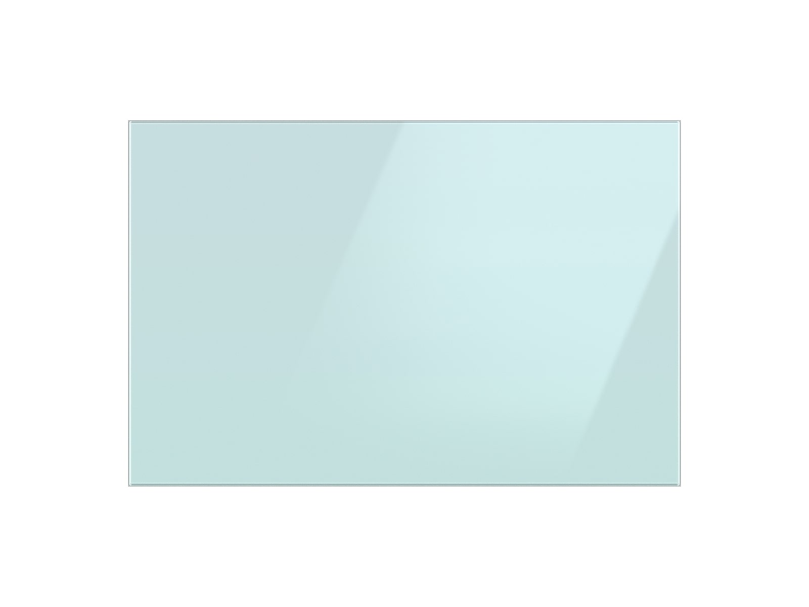Bespoke 3-Door French Door Refrigerator Panel in Morning in Blue Glass - Bottom Panel(RA-F36DB3CM/AA)