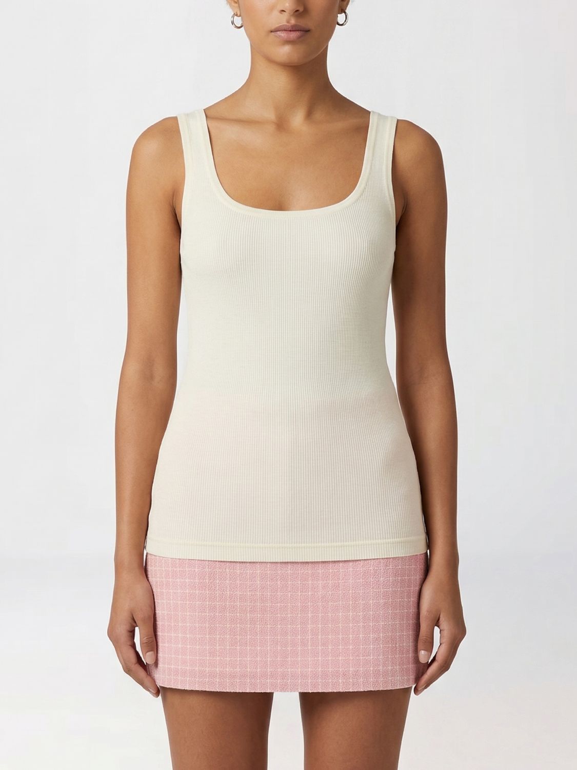 Top Woman color White
