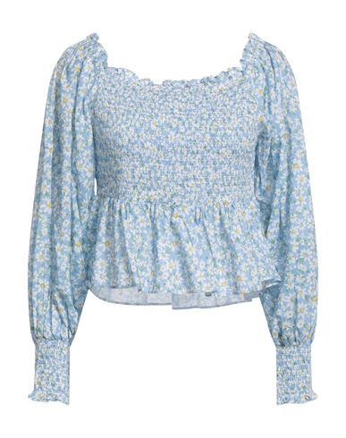 Rixo Woman Top Azure Size L Cotton