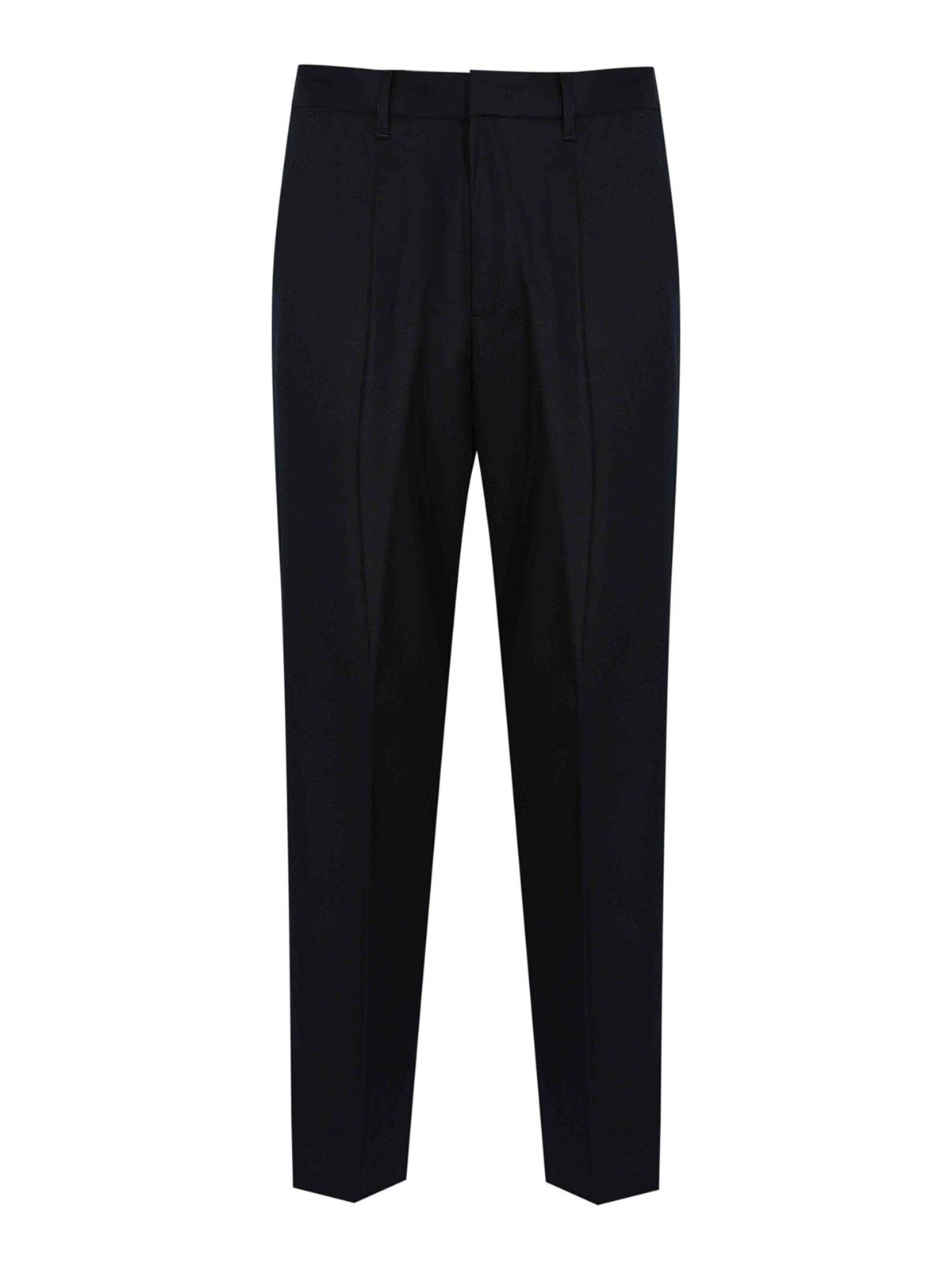 Stretch Virgin Wool Twill Trousers