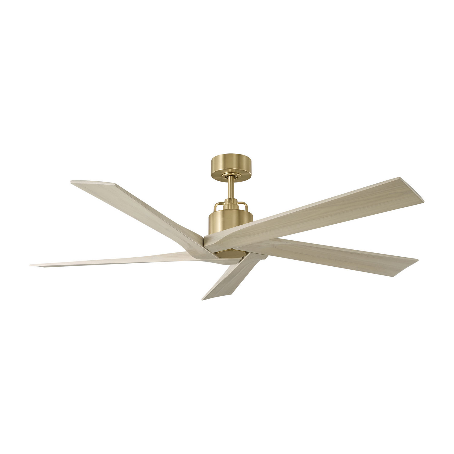 Burnished Brass 56" Ceiling Fan from the Aspen 56 Collection