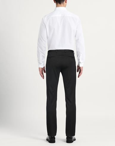 Man Pants Black Size 33 Viscose, Polyester, Elastane