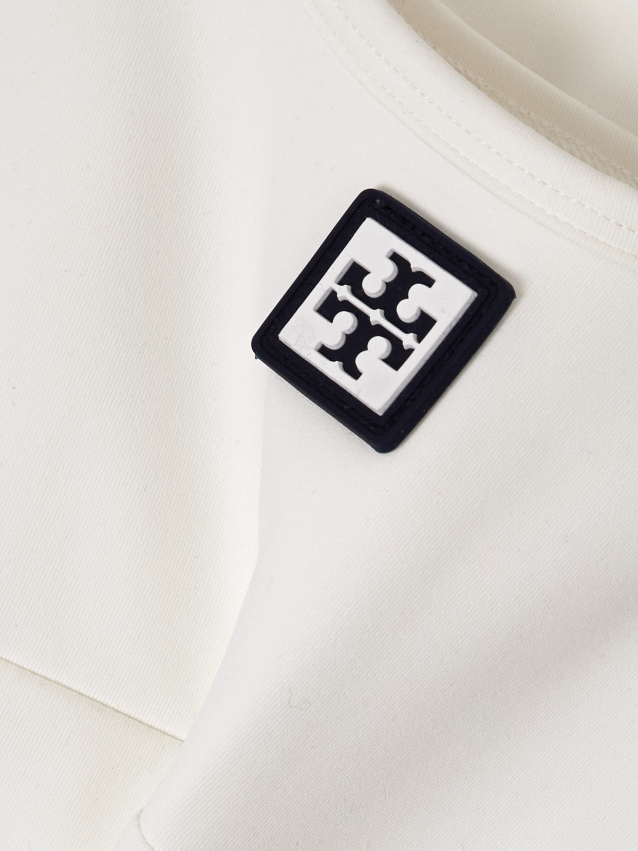 Stretch-jersey Mini Dress - White