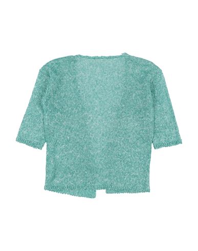 Kid Girl Cardigan Emerald green