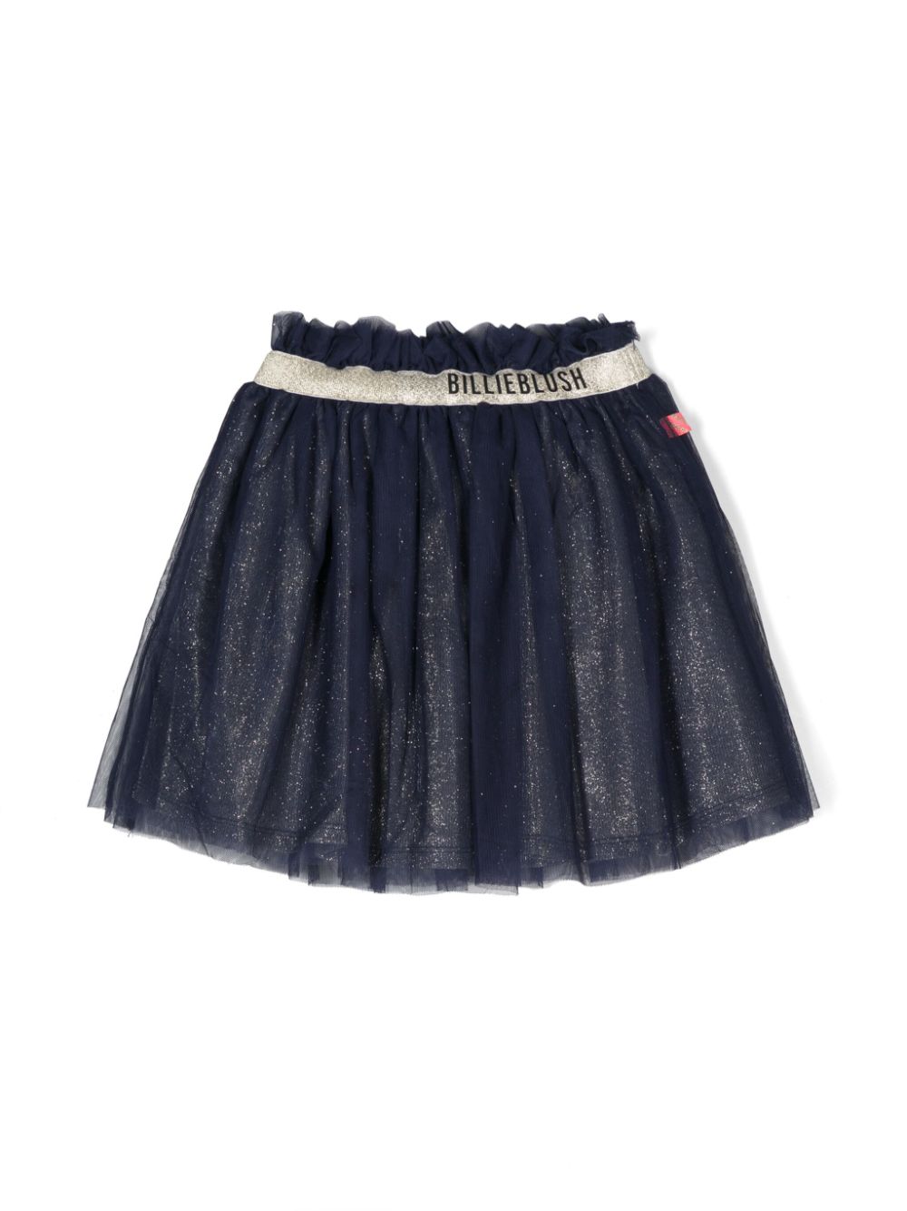 Logo-embossed skirt - Blue