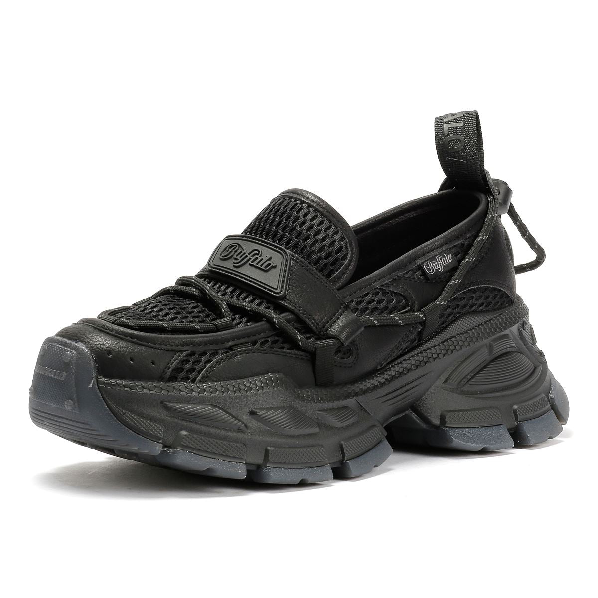 Buffalo Saturn Tec Women's Black Loafer