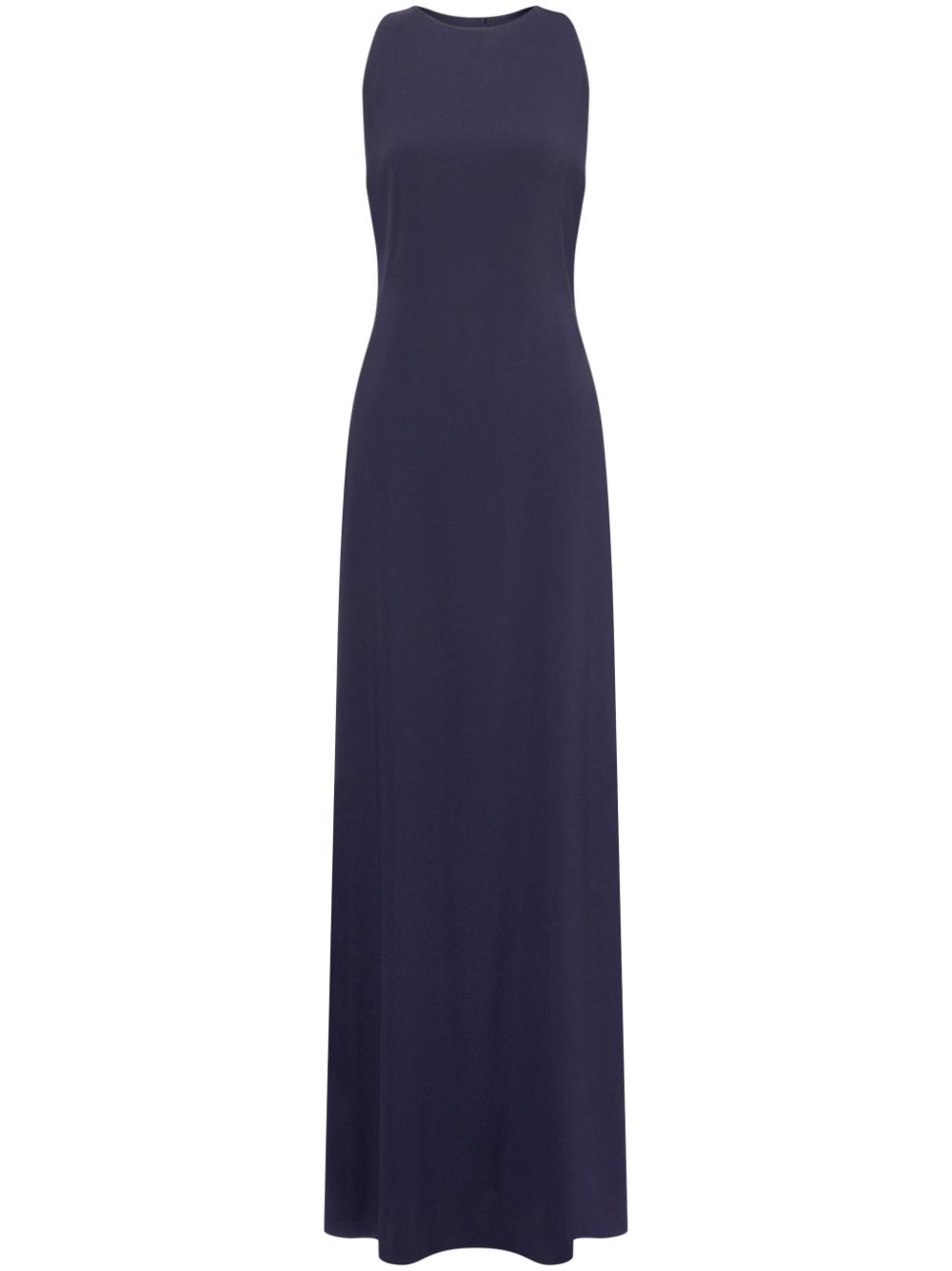 Sleeveless maxi dress - Blue