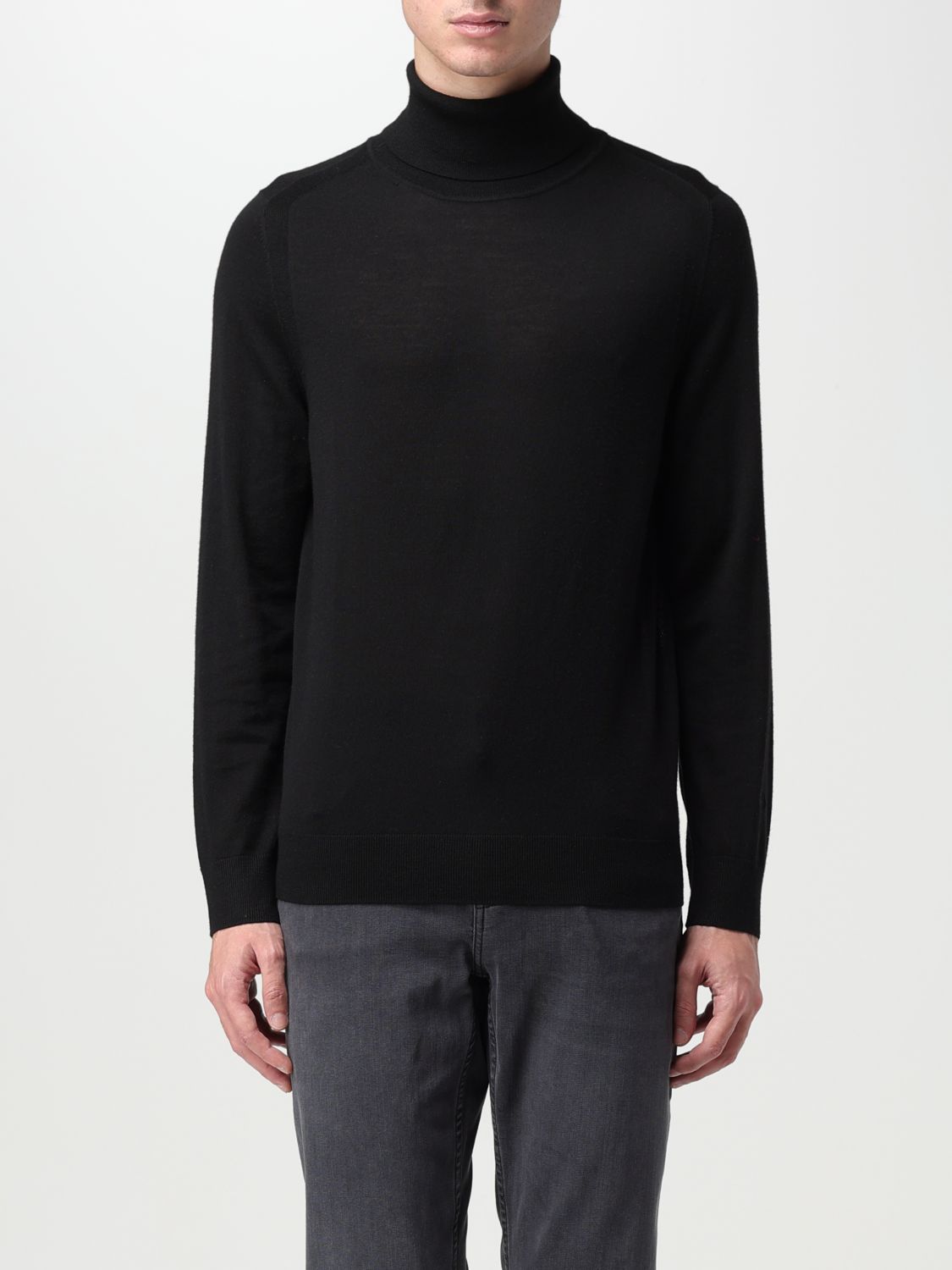 Sweatshirt Men color Black