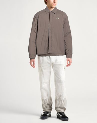 Man Jacket Taupe Size L Polyamide