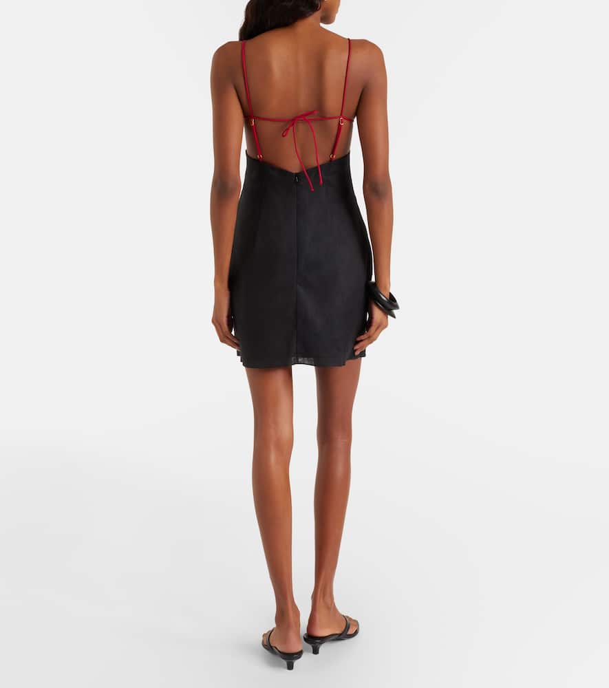 Soline linen minidress