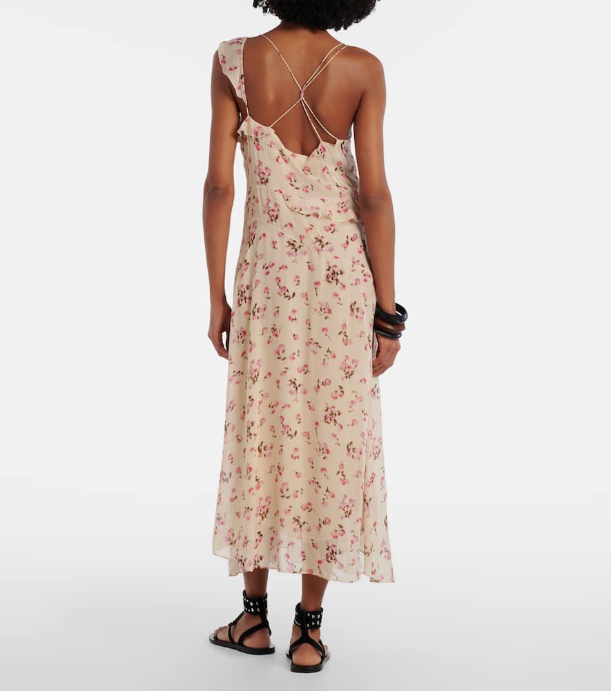 Luxie floral midi dress