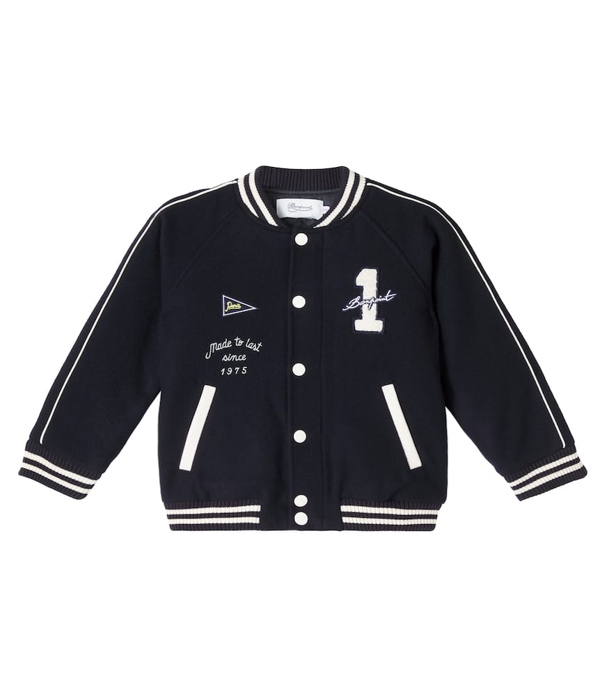 Josias wool-blend varsity jacket