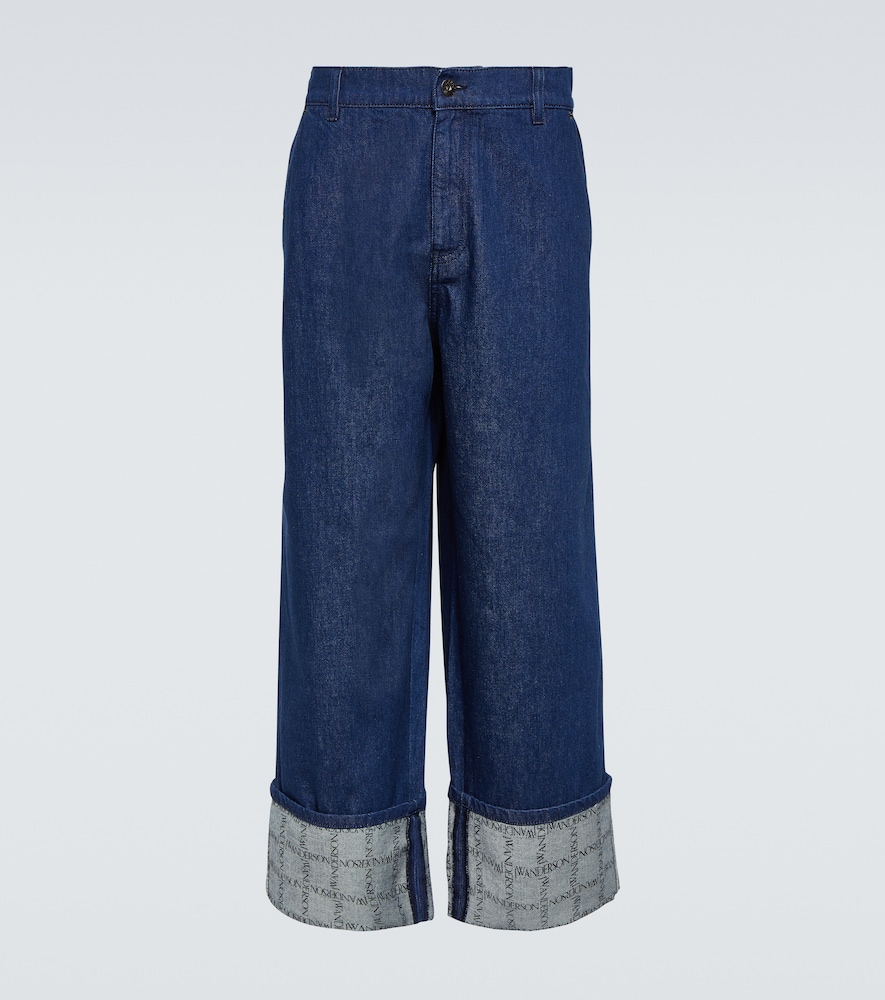 Turn Up straight jeans