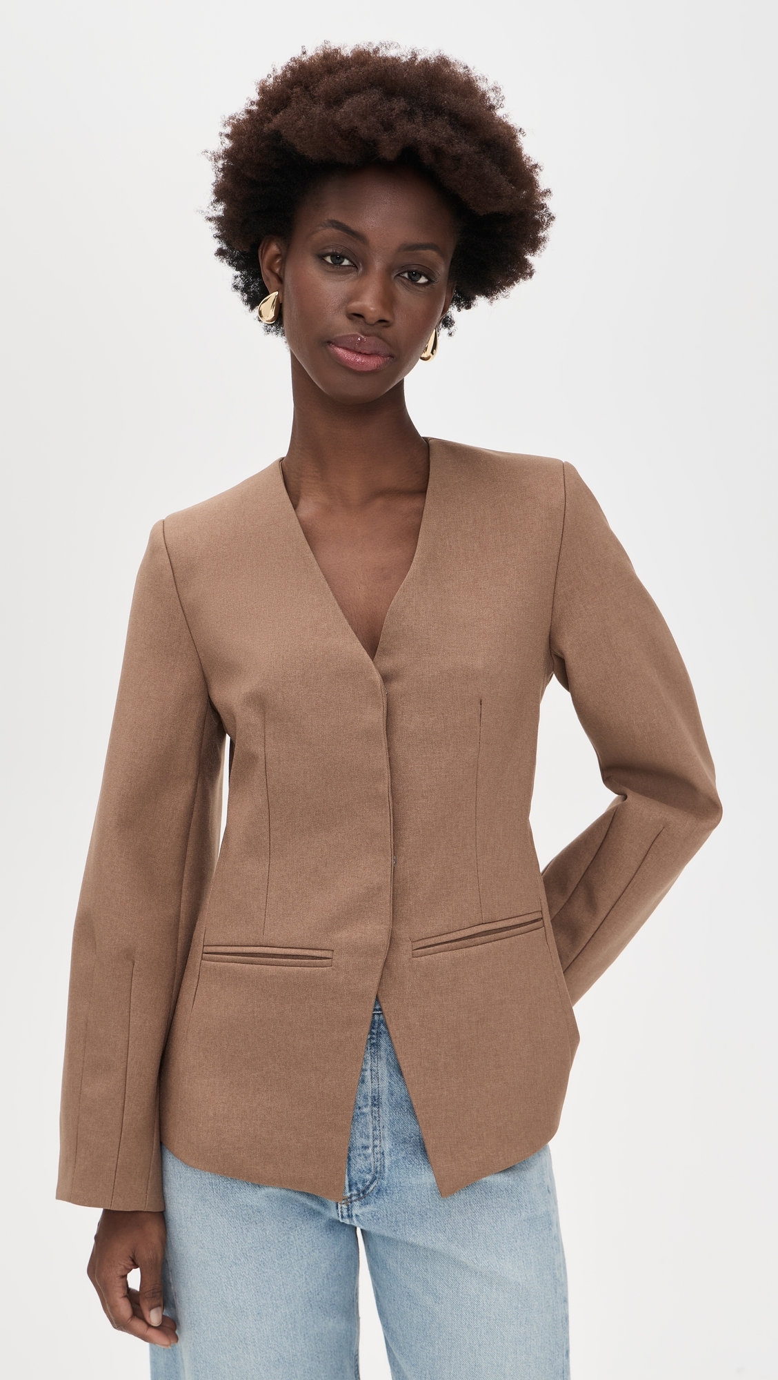 Stanlie Blazer Taupe