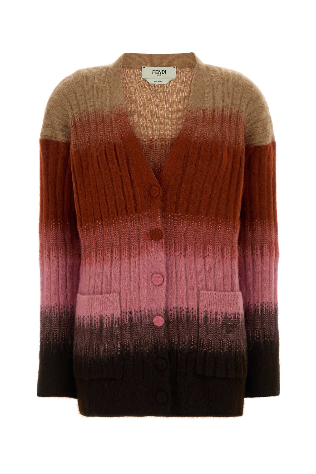 Wool Cardigan — Multicolor