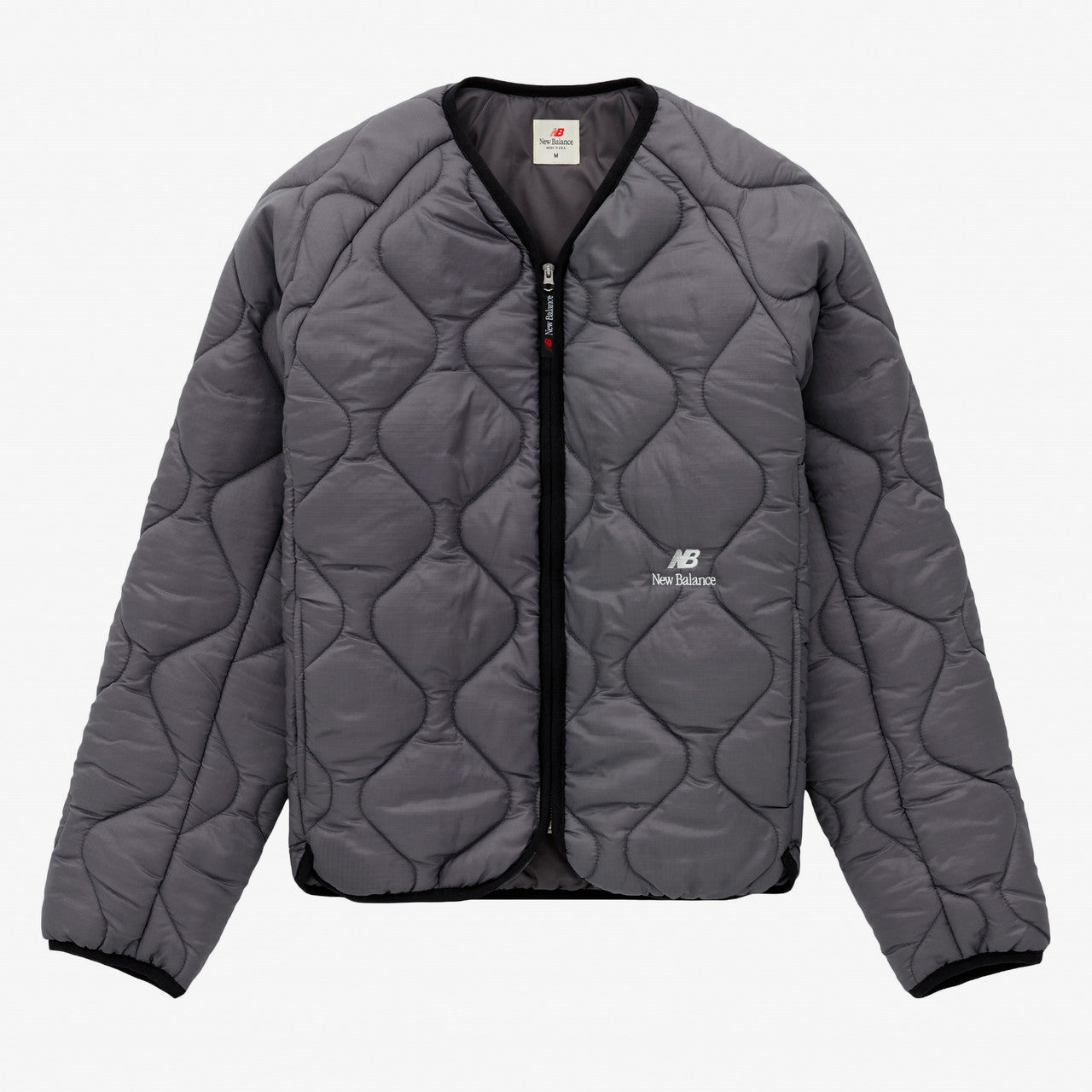 New Balance Quilted Jacket - MAGNET - unisex