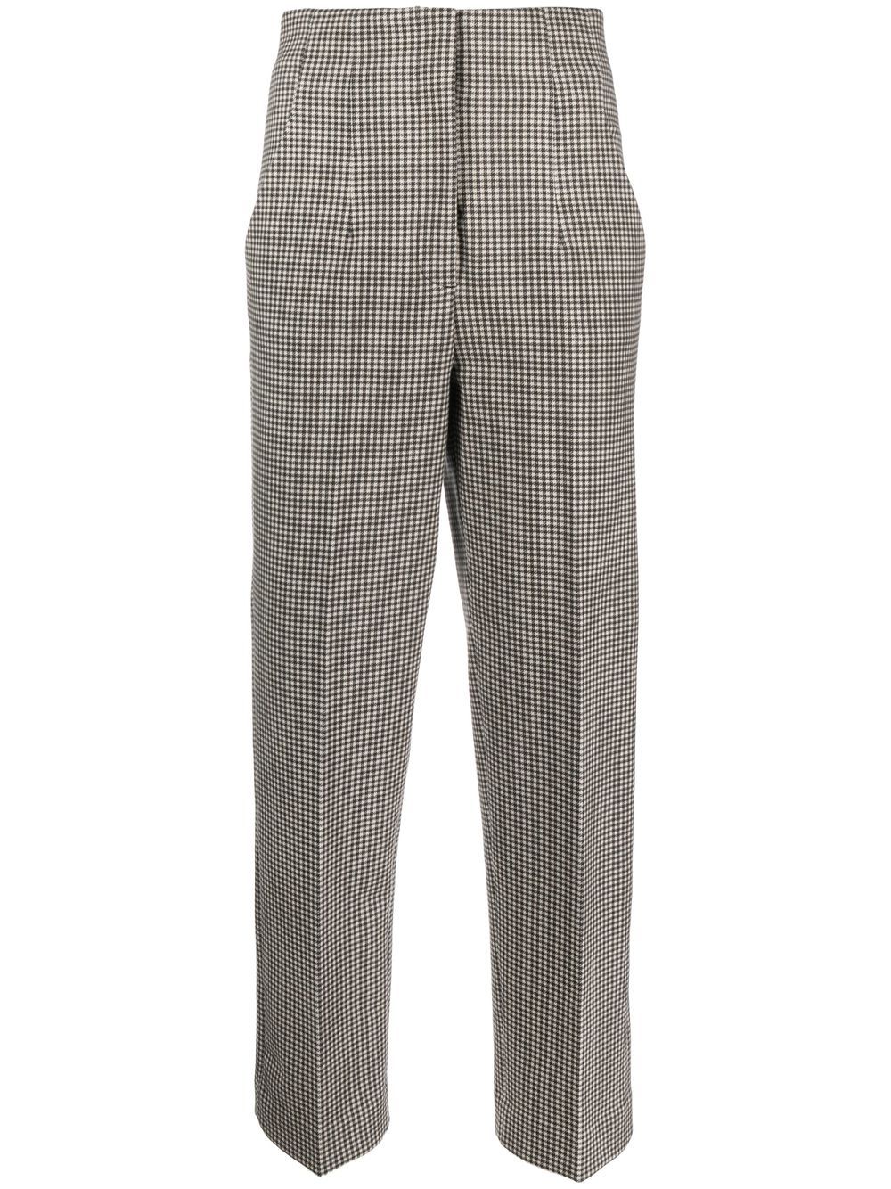 Circolo 1901 cropped straight-leg trousers - Neutrals