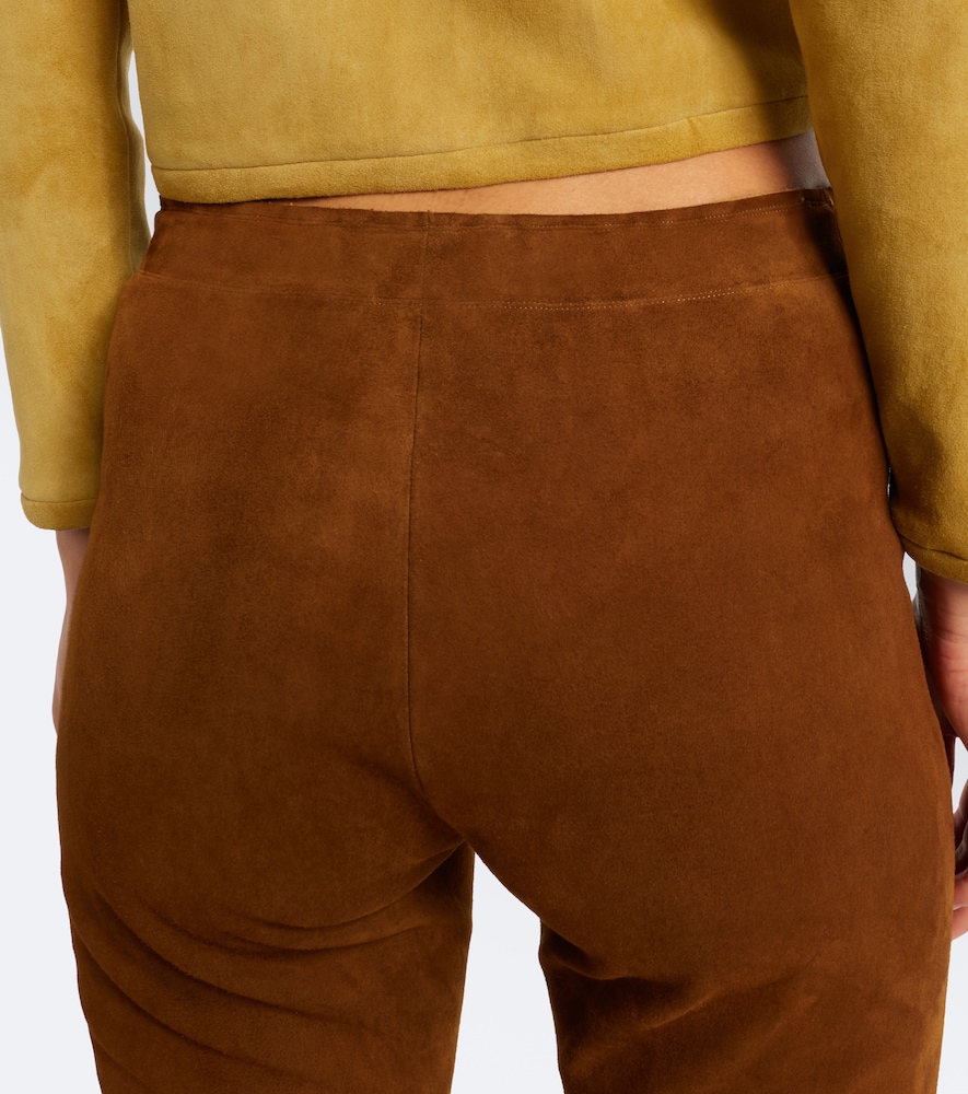 Carolyn suede leggings