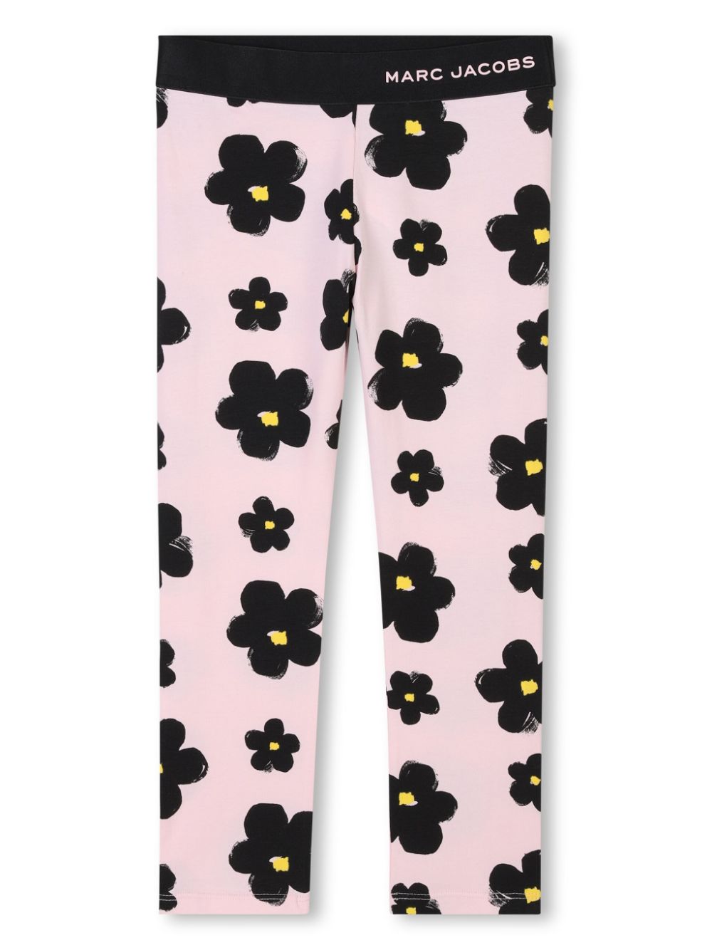 Floral-print leggings - Pink