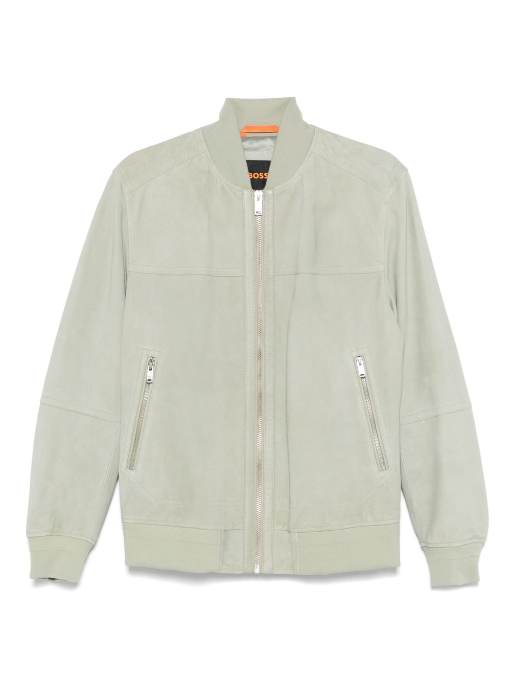 Zip-up bomber jacket - Green