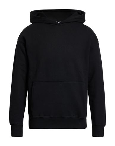 Man Sweatshirt Black Size XXL Cotton, Polyester