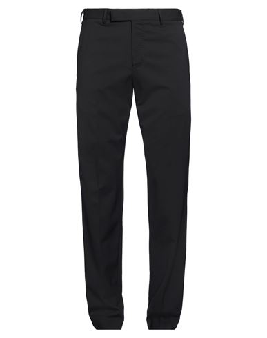Man Pants Black Size 32 Virgin Wool, Polyamide, Elastane