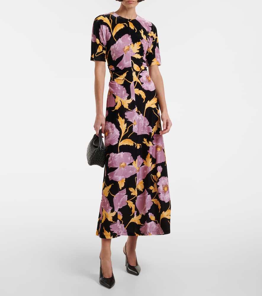 Angelica floral maxi dress