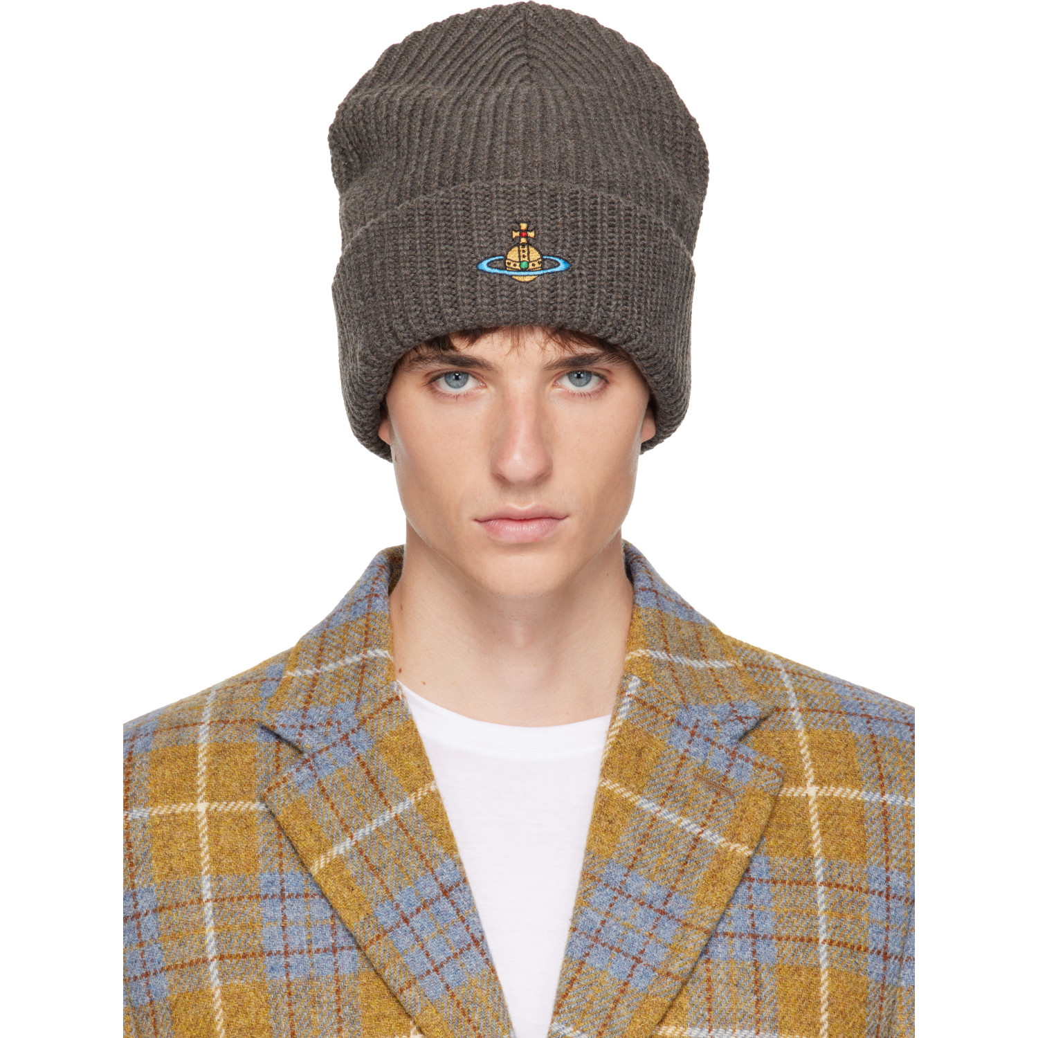 Gray Sporty Beanie