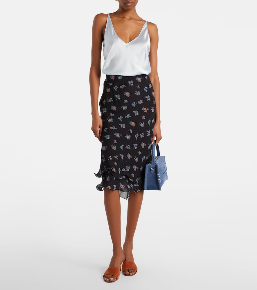 Airy Daydream midi skirt