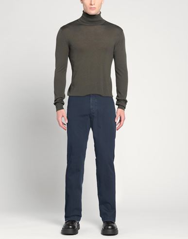Man Pants Midnight blue Size 36 Cotton, Polyester, Elastane