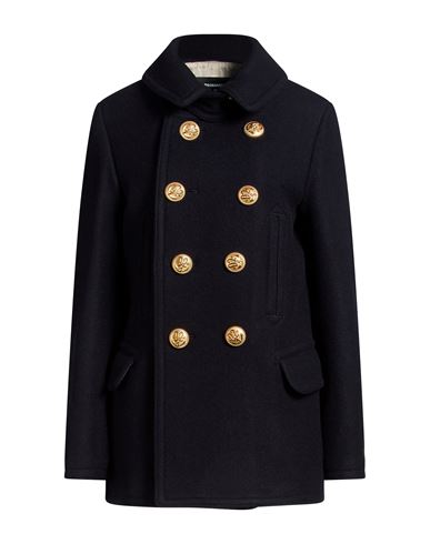 Woman Coat Blue Size 0 Wool