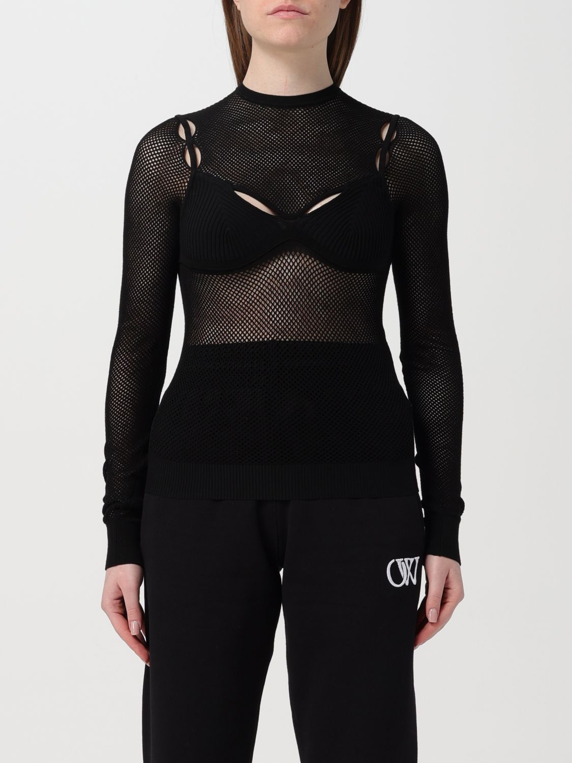 Top Woman color Black