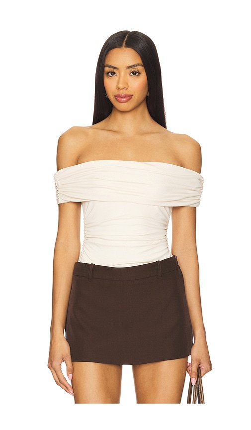 Undress Code Buttercup Bodysuit in Cream.  XS. Also in L, M