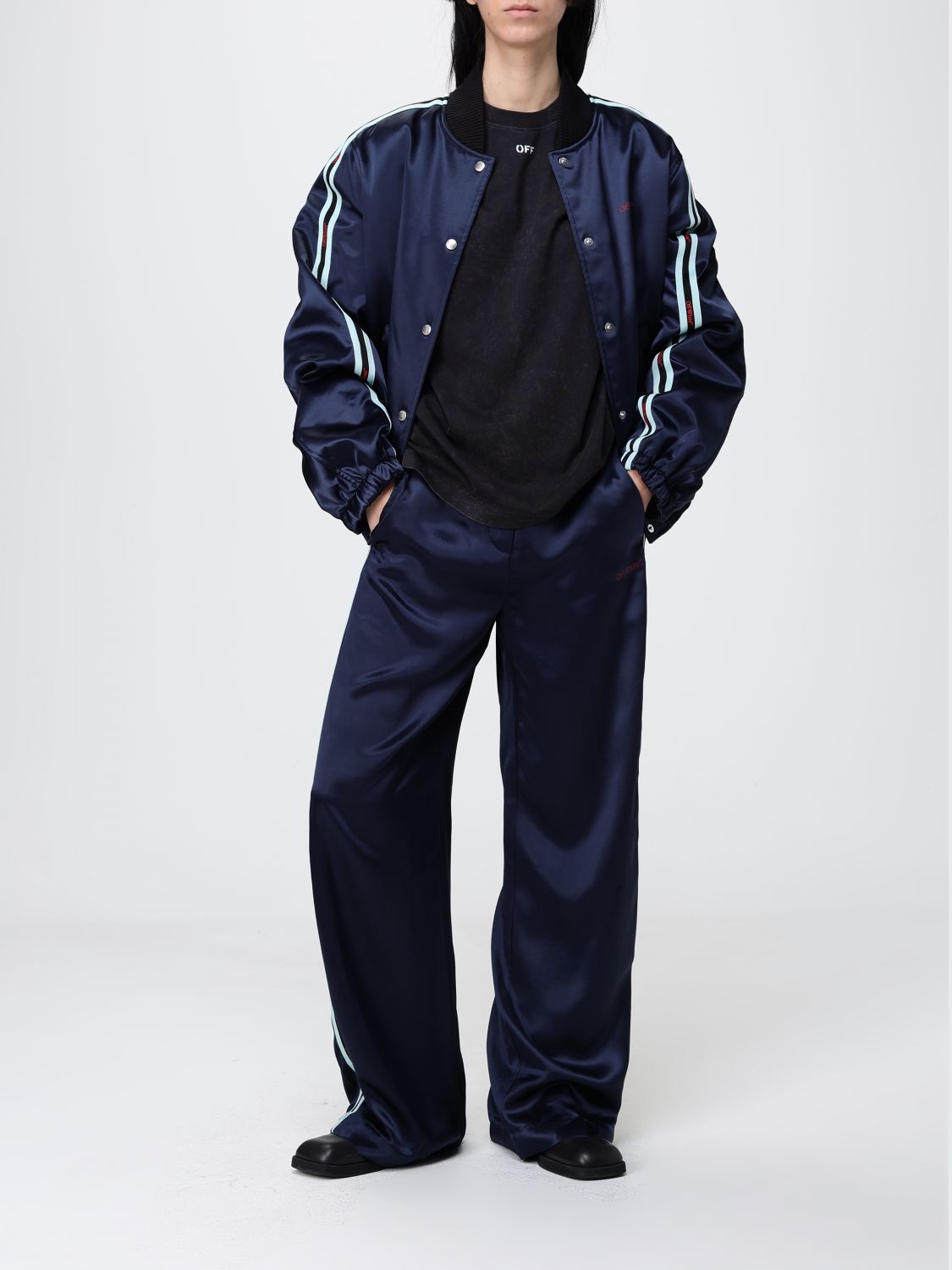 Pants Woman color Blue