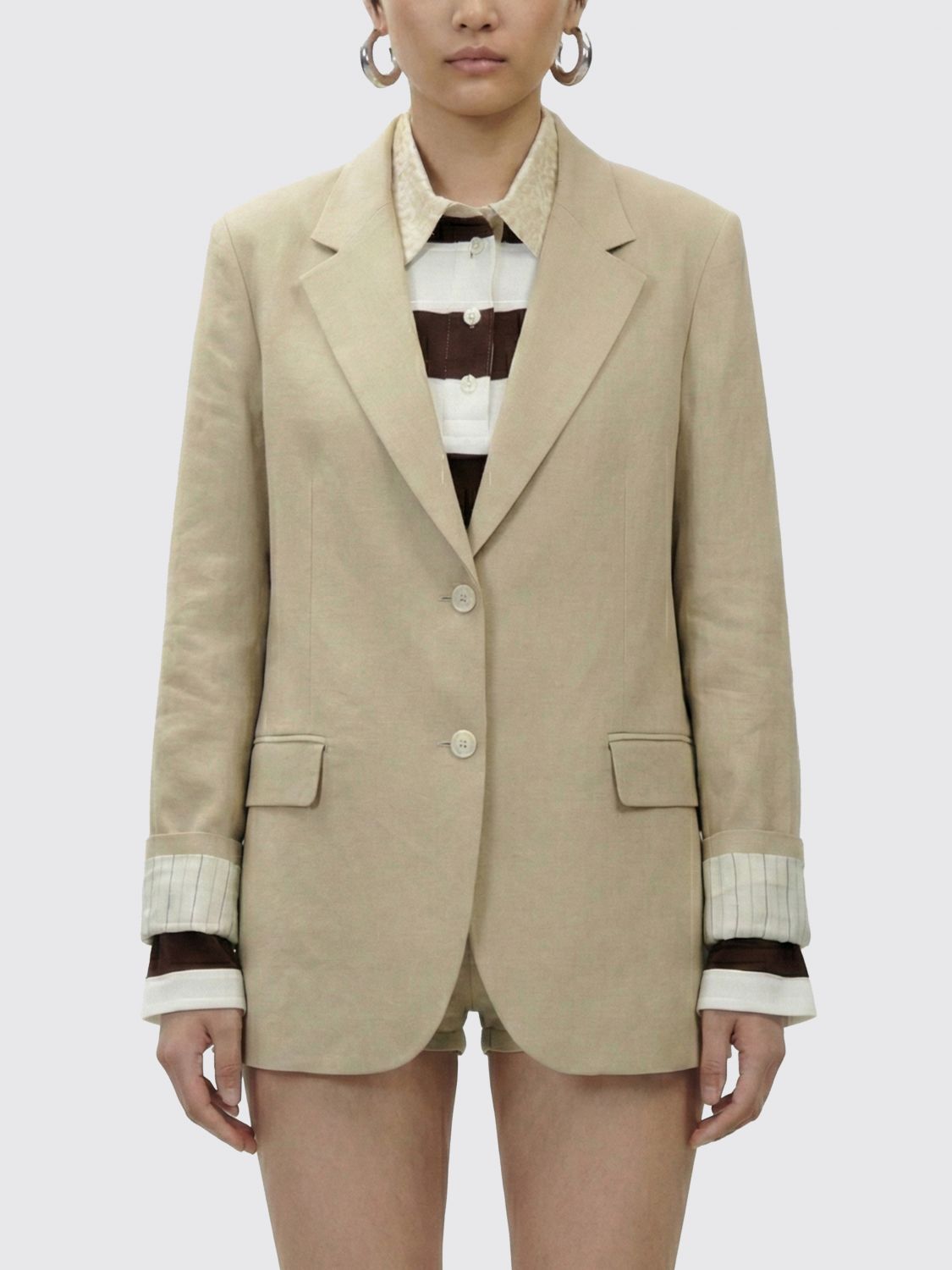 Blazer Woman color Beige