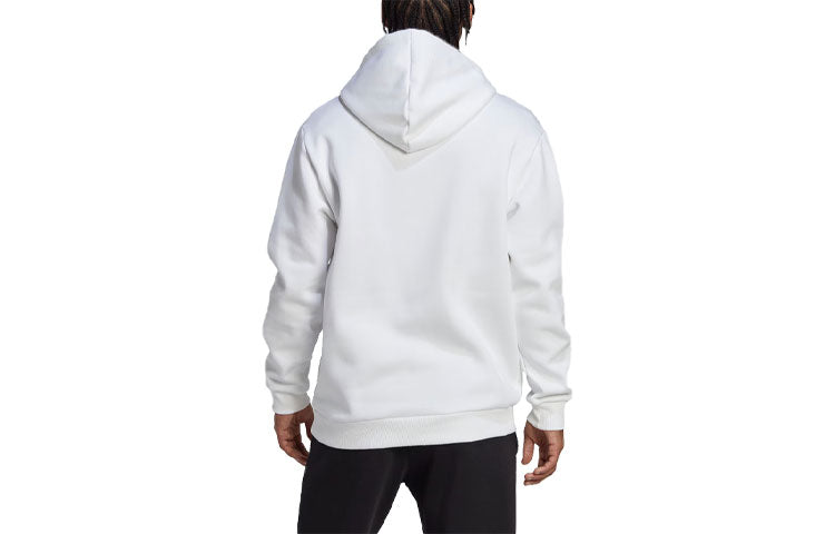 Camo Print French Terry Hoodie 'White'