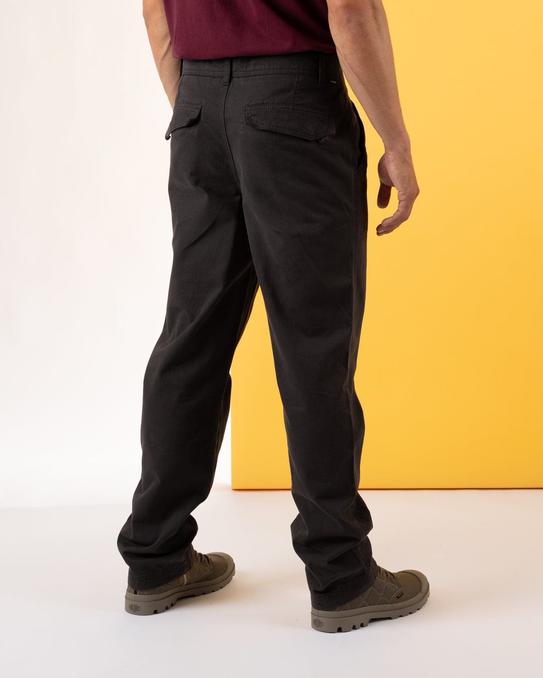 Saltrock Marloes Mens Chino Trousers in Grey - : W