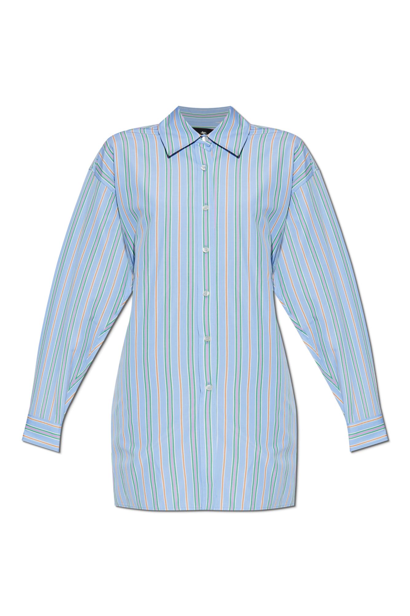 Shirt With Decorative Draping At The Back