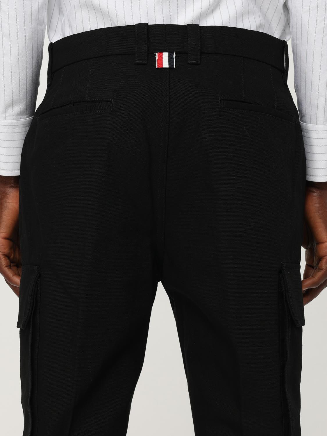 Pants Men color Black