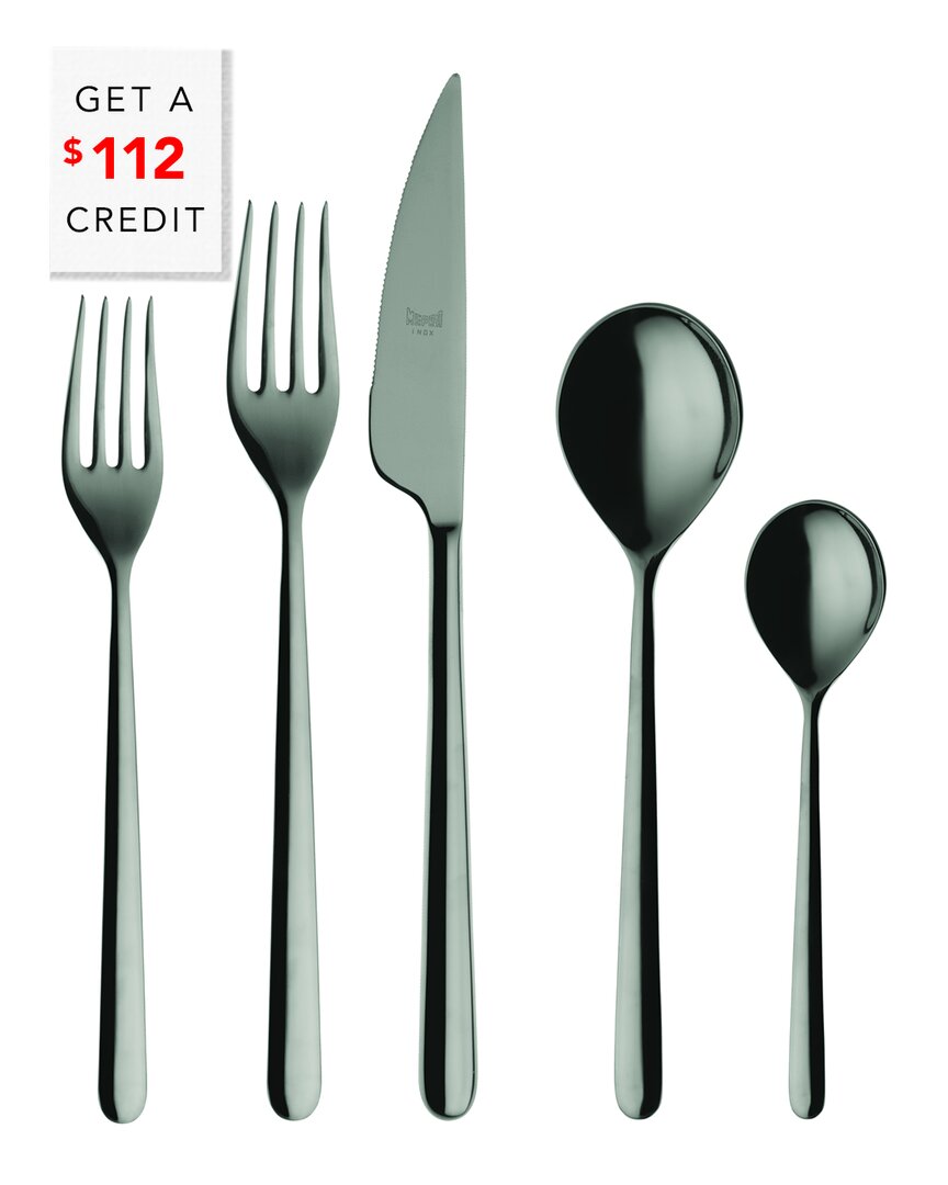 20Pc Flatware Set With $112 Credit