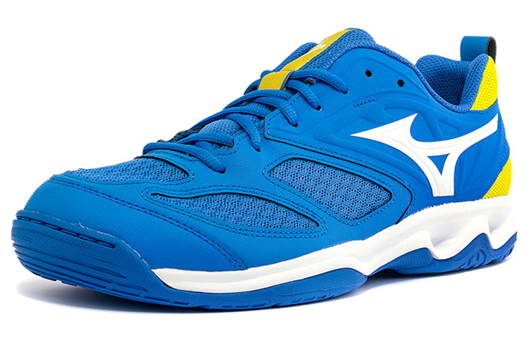 Dynablitz Lightweight Breathable Volleyball Shoes Blue Yellow