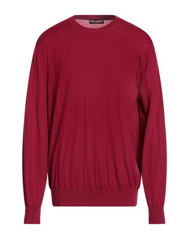 Man Sweater Burgundy Size 48 Cashmere